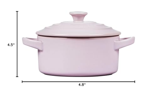 Le Creuset 8 oz shallot cocotte enhances everyday cooking moments.