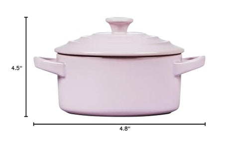Le Creuset 8 oz shallot cocotte enhances everyday cooking moments.