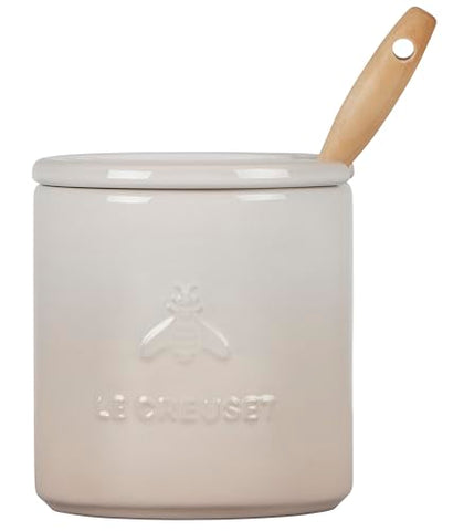 Le Creuset nonporous glaze remains nonreactive for clean serving