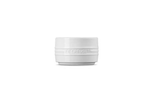 Le Creuset ramekin with glossy glaze demonstrates nonporous finish that resists stains