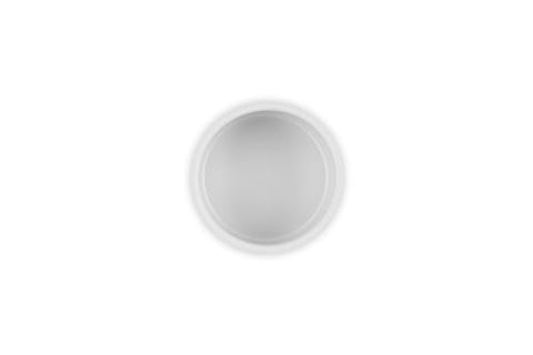 Le Creuset round ramekin showcases oven-safe versatility for baking and serving