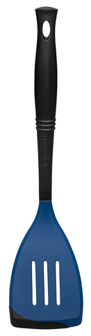 Le Creuset Revolution bi-material spatula Marseille blue for nonstick pans with smooth lifting