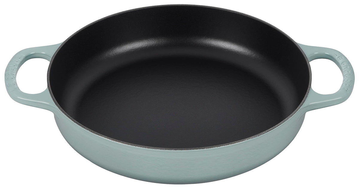 Le Creuset Signature Everyday Pan 11-inch full view with wide cooking surface.