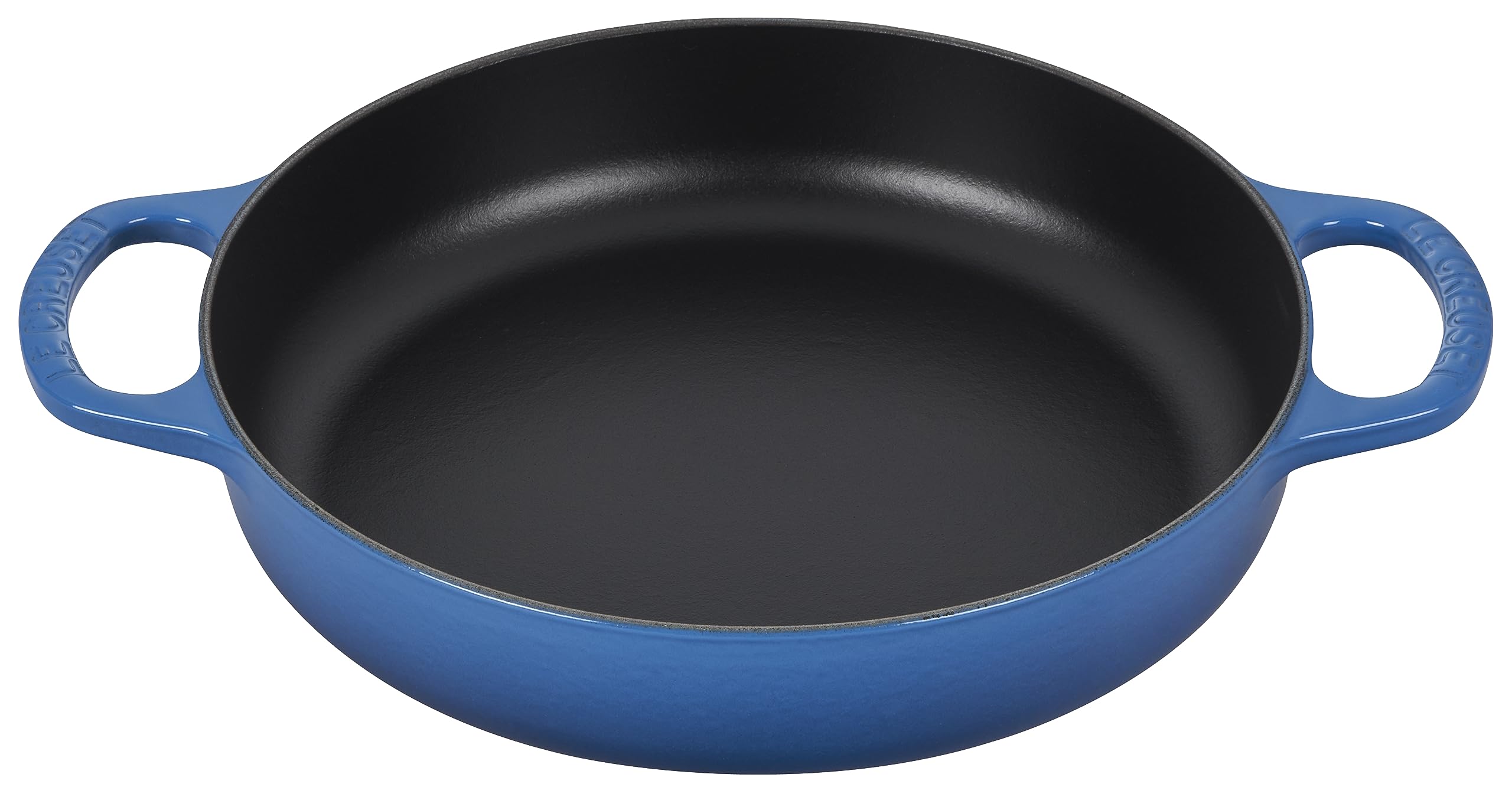 Le Creuset Signature Everyday Pan 11in Marseille top view for browning and even searing