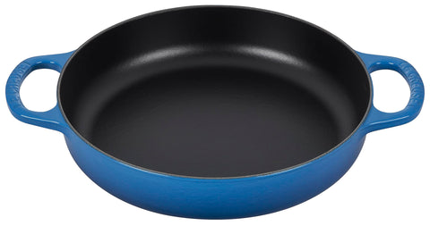 Le Creuset Signature Everyday Pan 11in Marseille top view for browning and even searing
