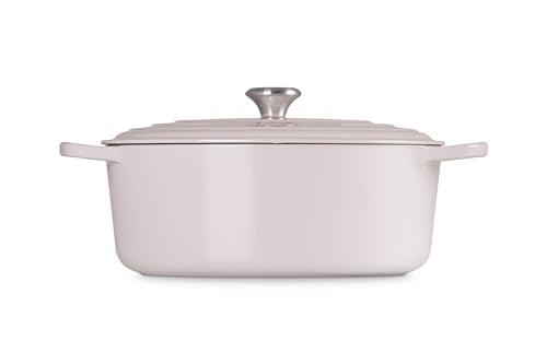 Le Creuset on the stovetop demonstrates versatile heat distribution from stove to oven.
