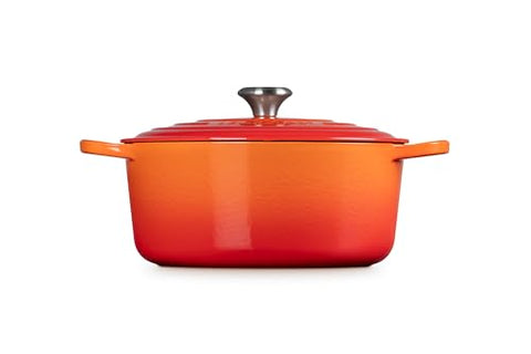 Le Creuset flame stovetop use demonstrates versatile cooking from searing to simmering.