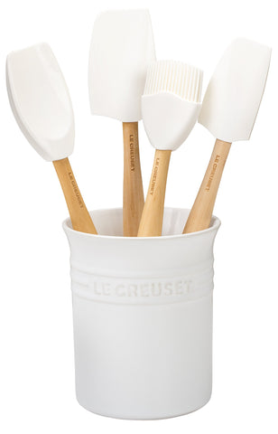 Le Creuset Craft Series spatulas for precise stirring and scraping.