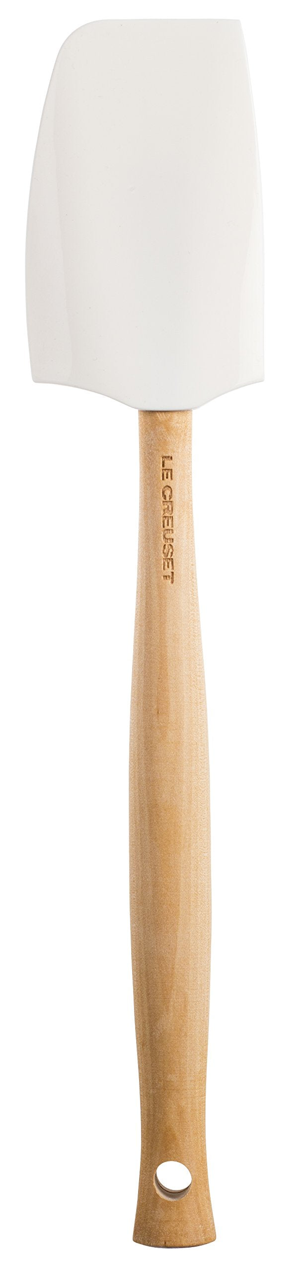 Le Creuset silicone tools resist heat up to 500°F.
