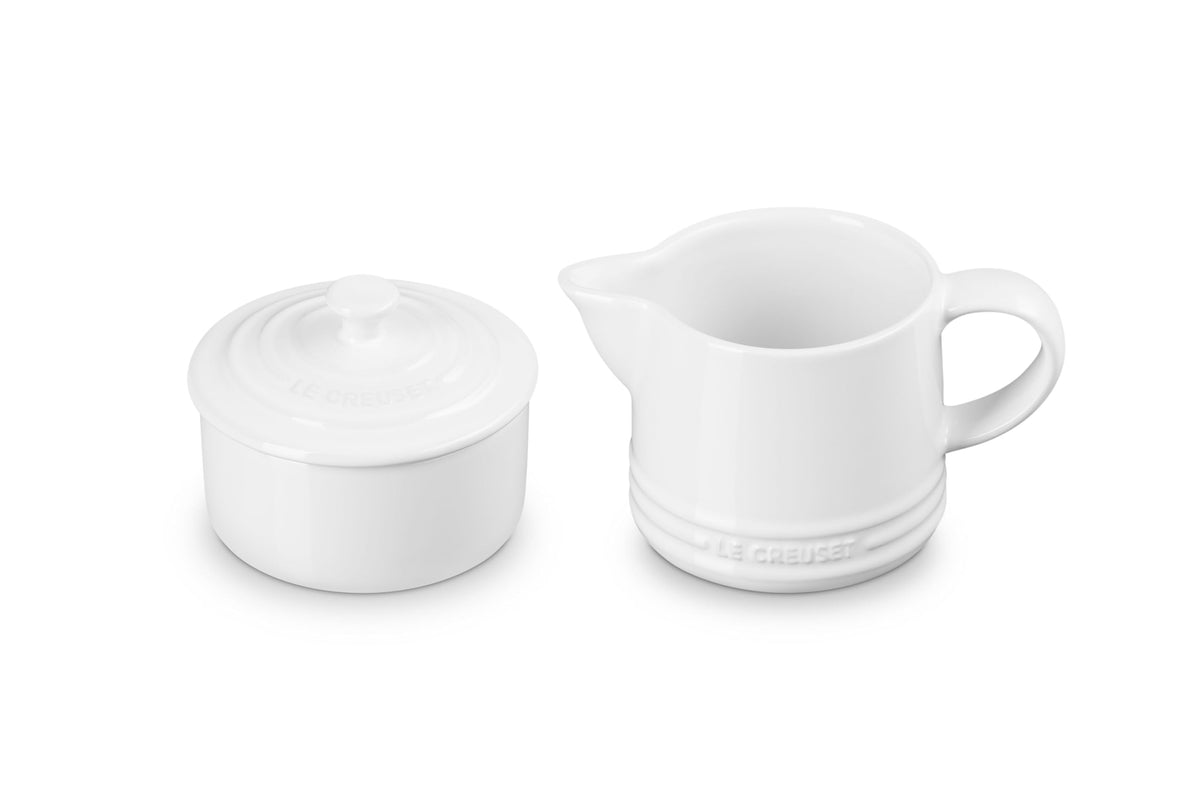 Le Creuset cream pitcher with precision-pour spout for drip-free pouring