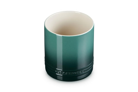Le Creuset utensil crock Artichaut 1qt keeps utensils neatly organized and accessible