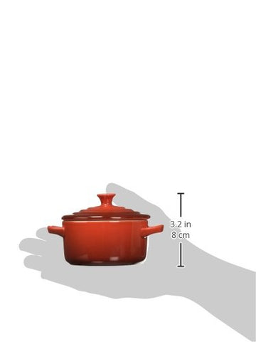 Thermal resistance of Le Creuset cocotte from cold to hot cooking ranges.