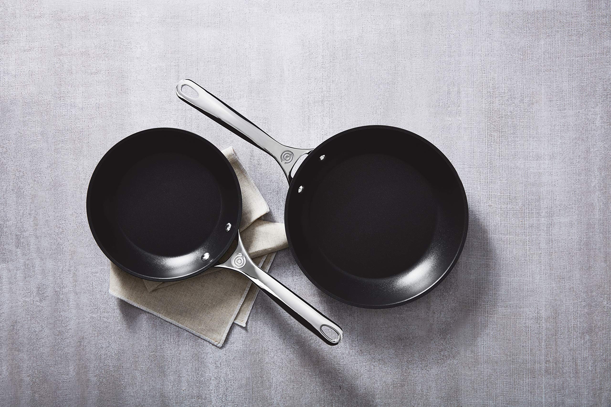 Le Creuset Toughened Nonstick Pro 11-inch fry pan for versatile stove-to-oven cooking.