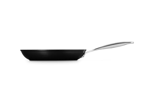 Le Creuset Toughened Nonstick PRO 10-inch pan, oven-safe up to 500°F on all cooktops.