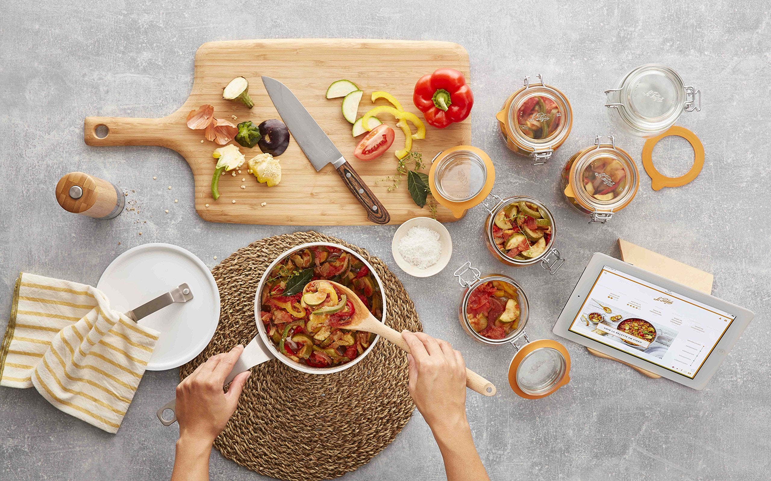 Le Parfait French design emphasizes durability for everyday use.