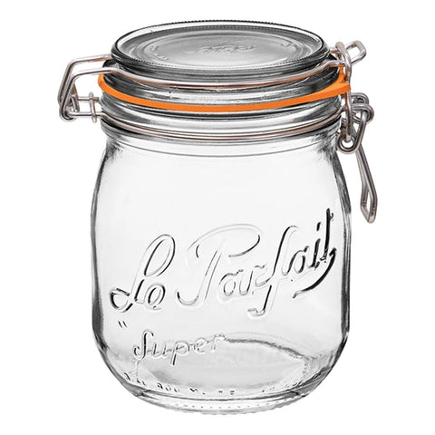 Le Parfait gift jar makes an elegant, practical present.