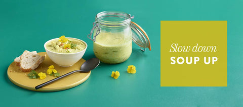 Le Parfait jars combine natural materials with user-friendly features.