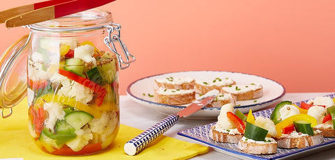 Le Parfait Super Jar 1L wide-mouth for easy filling and cleaning