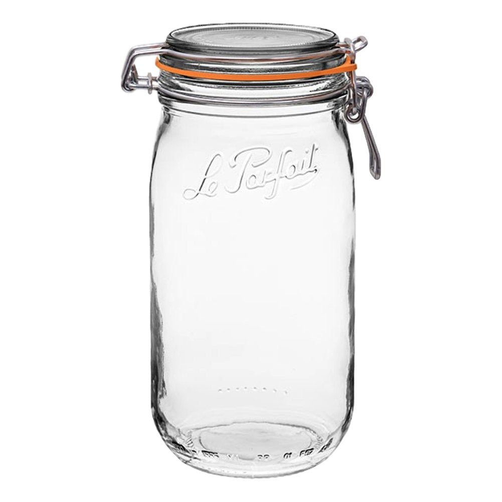 Le Parfait Super Jar gift-ready packaging for seasonal treats.