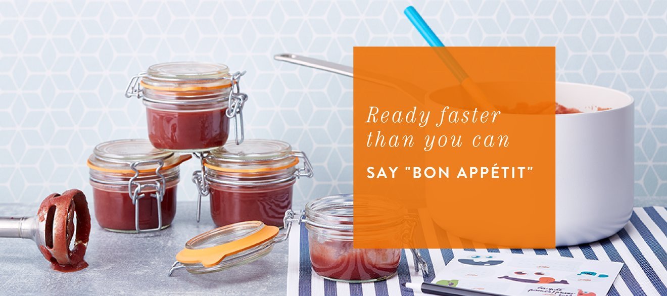 Secure rubber seal on Le Parfait terrine preserves flavor and prevents leaks.