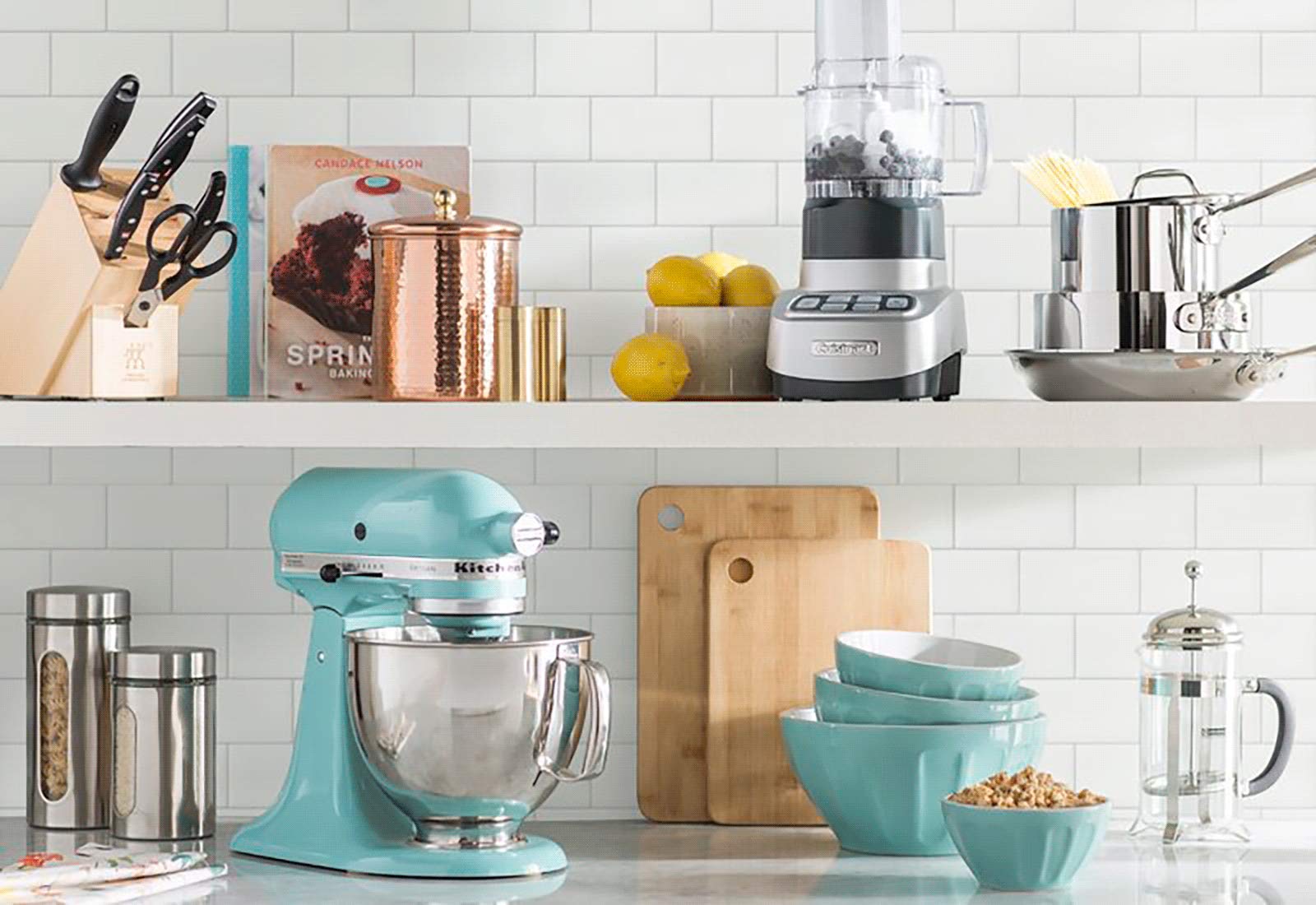 Le'raze pantry organization set coordinating on a shelf for easy access
