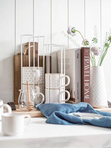 LE TAUCI Arctic White set is dishwasher safe