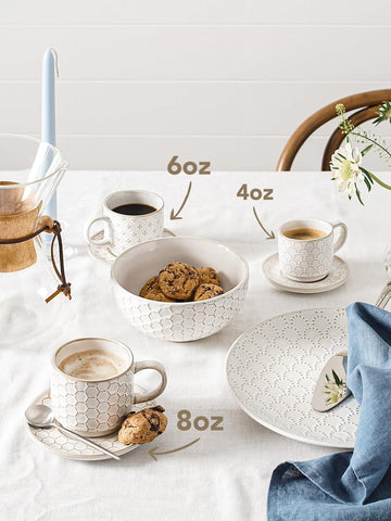 LE TAUCI ceramic cups demonstrate heat retention and daily durability