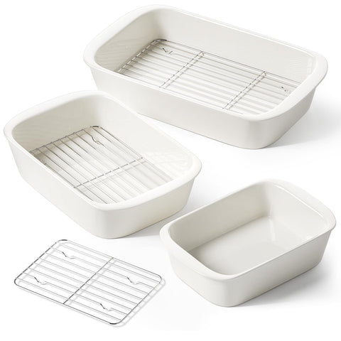 LE TAUCI deep casserole large pan for oven-baked lasagna and family meals.