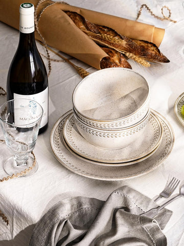 LE TAUCI dishwasher-safe dinnerware for quick cleanup after meals