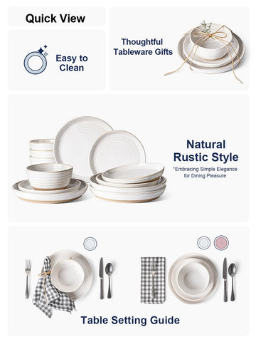 LE TAUCI dinnerware irregular edges add natural charm to meals