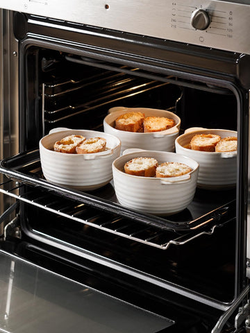 LE TAUCI oven safe ceramic bowl preserves heat during meals