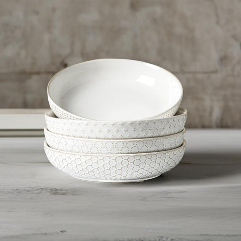 LE TAUCI pasta bowls dishwasher and microwave safe for daily use