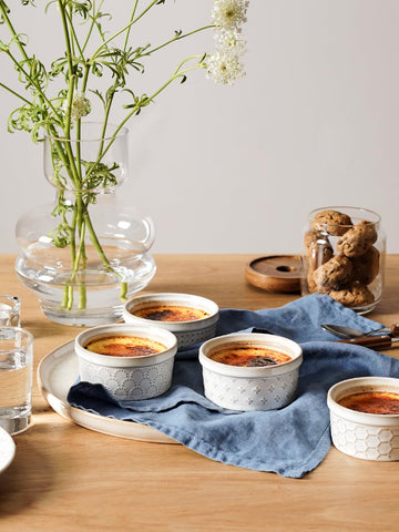 LE TAUCI Arctic White ramekins perfect for table setting and daily favorites.