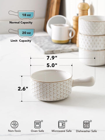 LE TAUCI stackable bowls save cabinet space