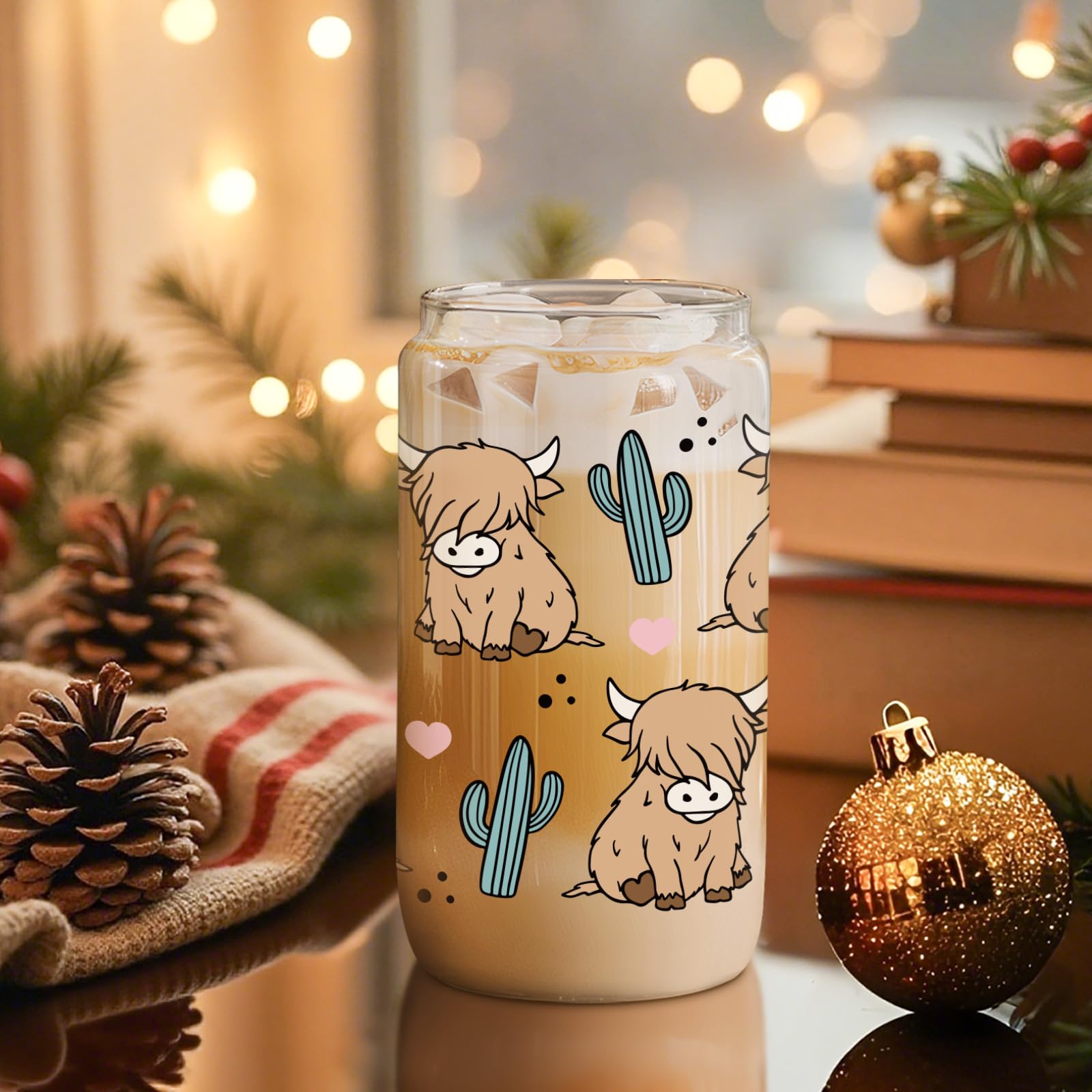 LEADO Highland Cow Cup arrives gift-ready and ready to impress recipients.