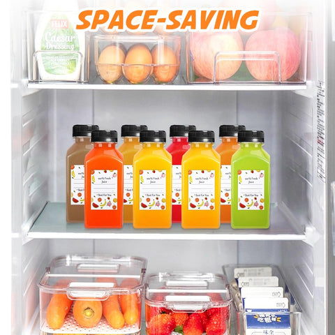 Leaflai 8oz bottle in a 12-pack keeps drinks organized.