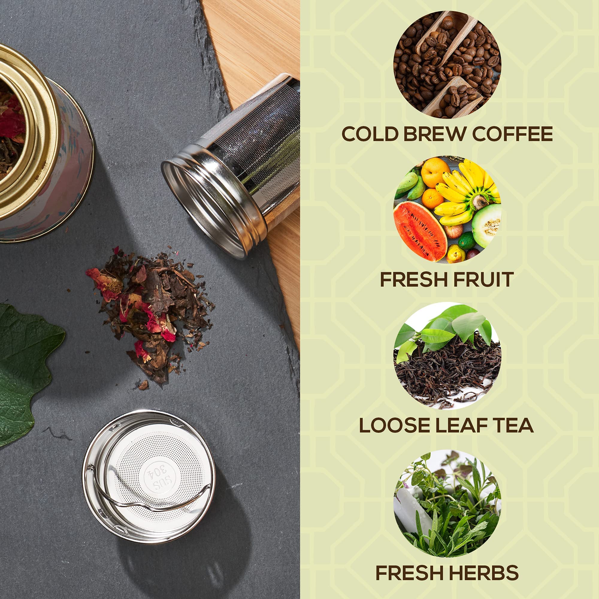LeafLife tea bottle makes a thoughtful eco gift for tea lovers.