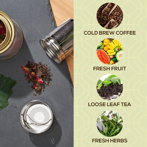 LeafLife tea bottle makes a thoughtful eco gift for tea lovers.