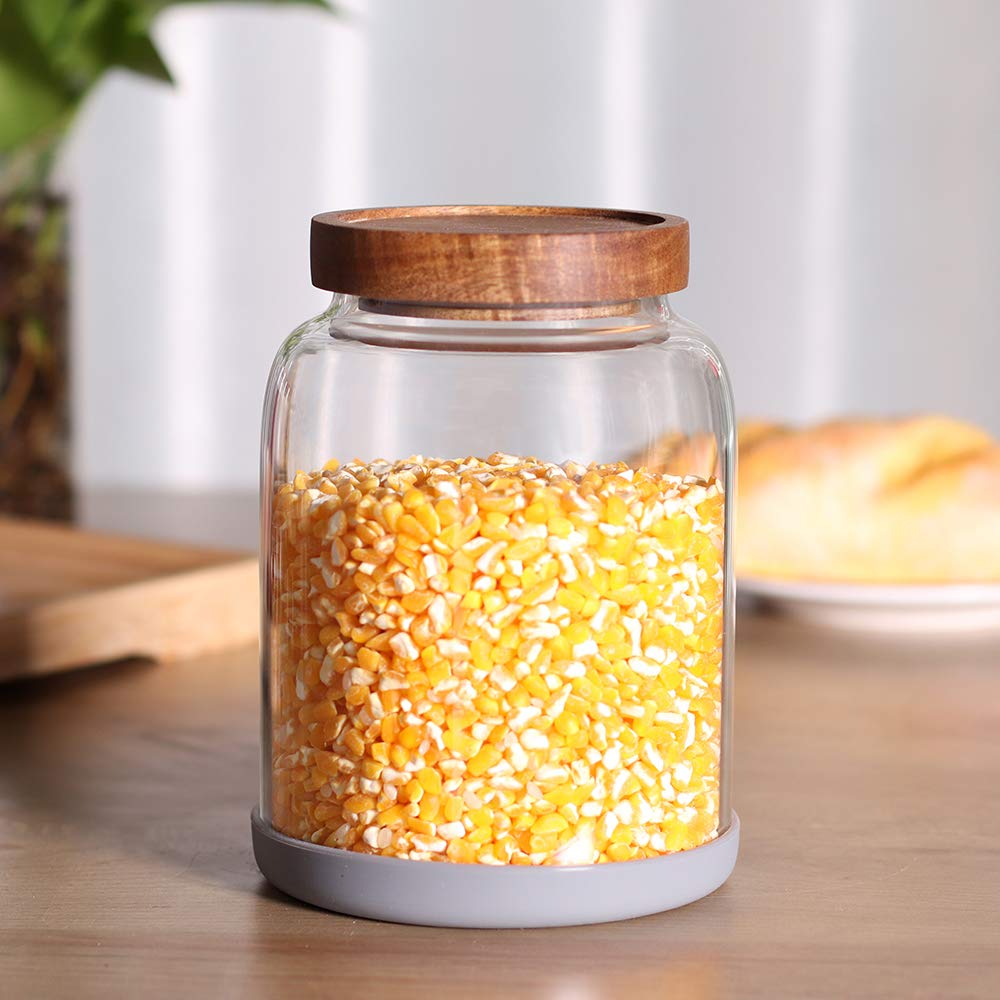 Leaves and Trees Y coffee and tea storage jar ready to organize your kitchen.