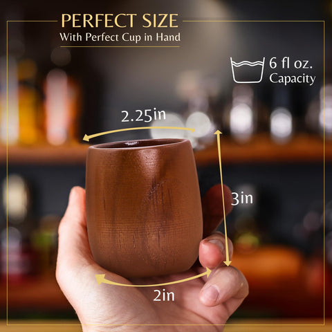 LEAVITT BAY COFFEE bourbon glass with smooth finish, durable for travel and entertaining.