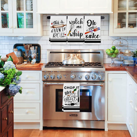 Lebsitey towels suit kitchen and bathroom decor with practical use.