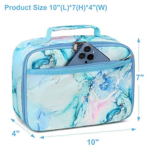 LEDAOU 10x7x4 inch size fits six cans and lunch items