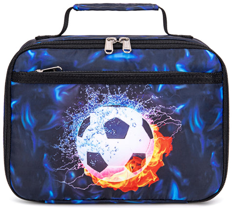 LEDAOU Soccer Blue with ice pack, keeps drinks cool during outdoor activities