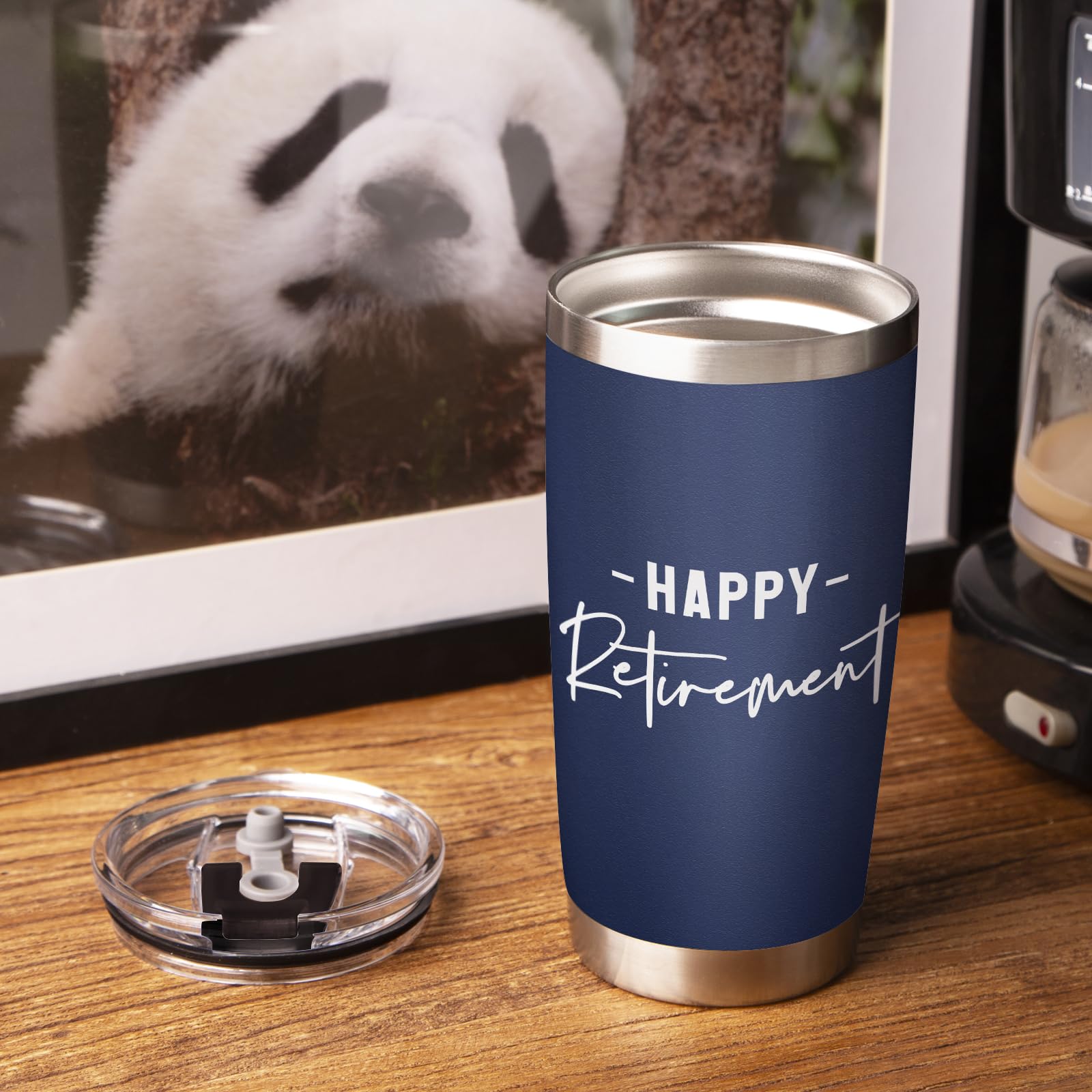 Leebbsin retirement gift tumbler suits daily rituals and travel.