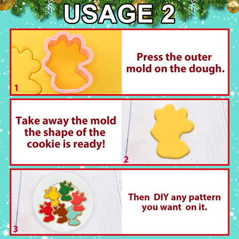 Leesgel house cookie cutter shapes cozy scenes for family baking.