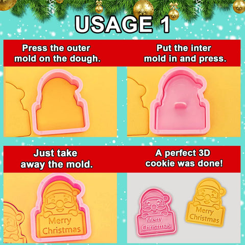 Leesgel snowman cookie cutter adds cute winter shapes for festive treats.