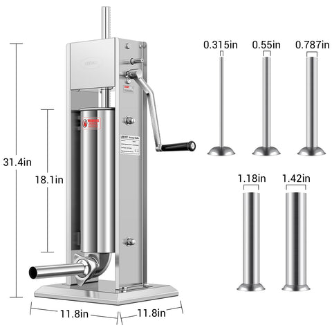 Leevot complete stuffer kit includes all essential accessories.