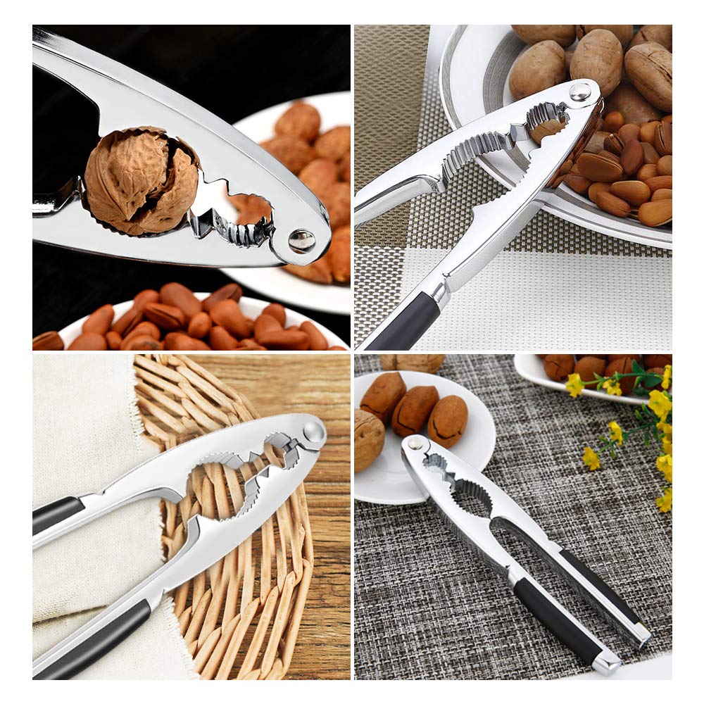 LEFJUBAW nut cracker for pecans delivers smooth leverage and clean nut extraction.