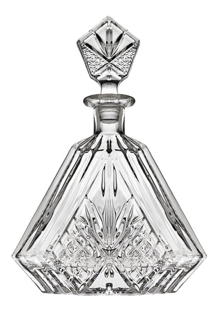 Lefonte scotch bourbon decanter in elegant design for refined serving.