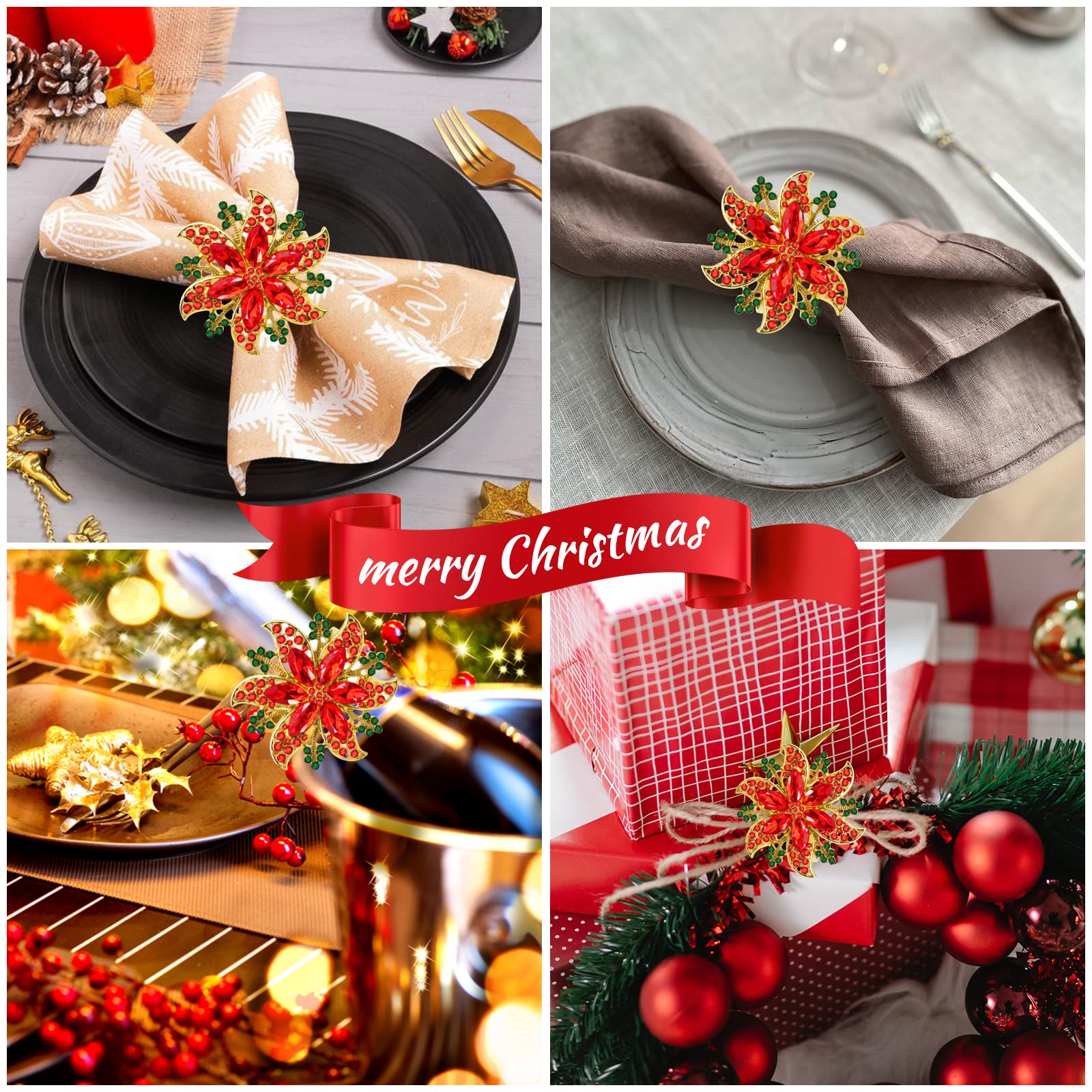 Legigo alloy napkin ring offers durable, long-lasting table decor.